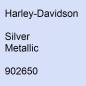 Preview: Harley-Davidson, Silver Metallic, 902650.